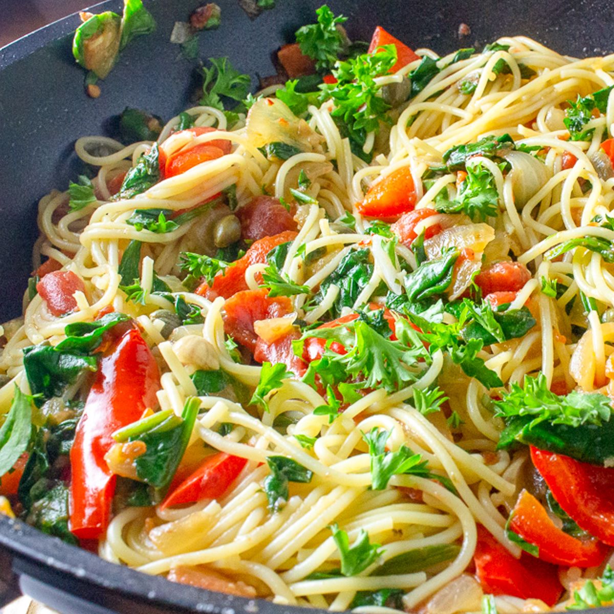 ፓስታ በአትክልት (Pasta with vegetable)