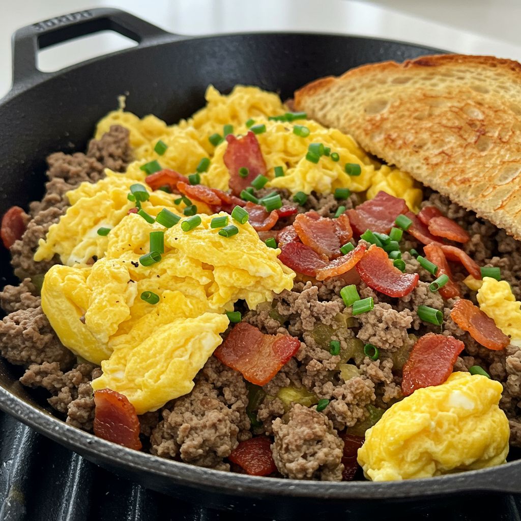 እንቁላል በሥጋ (Egg with meat)