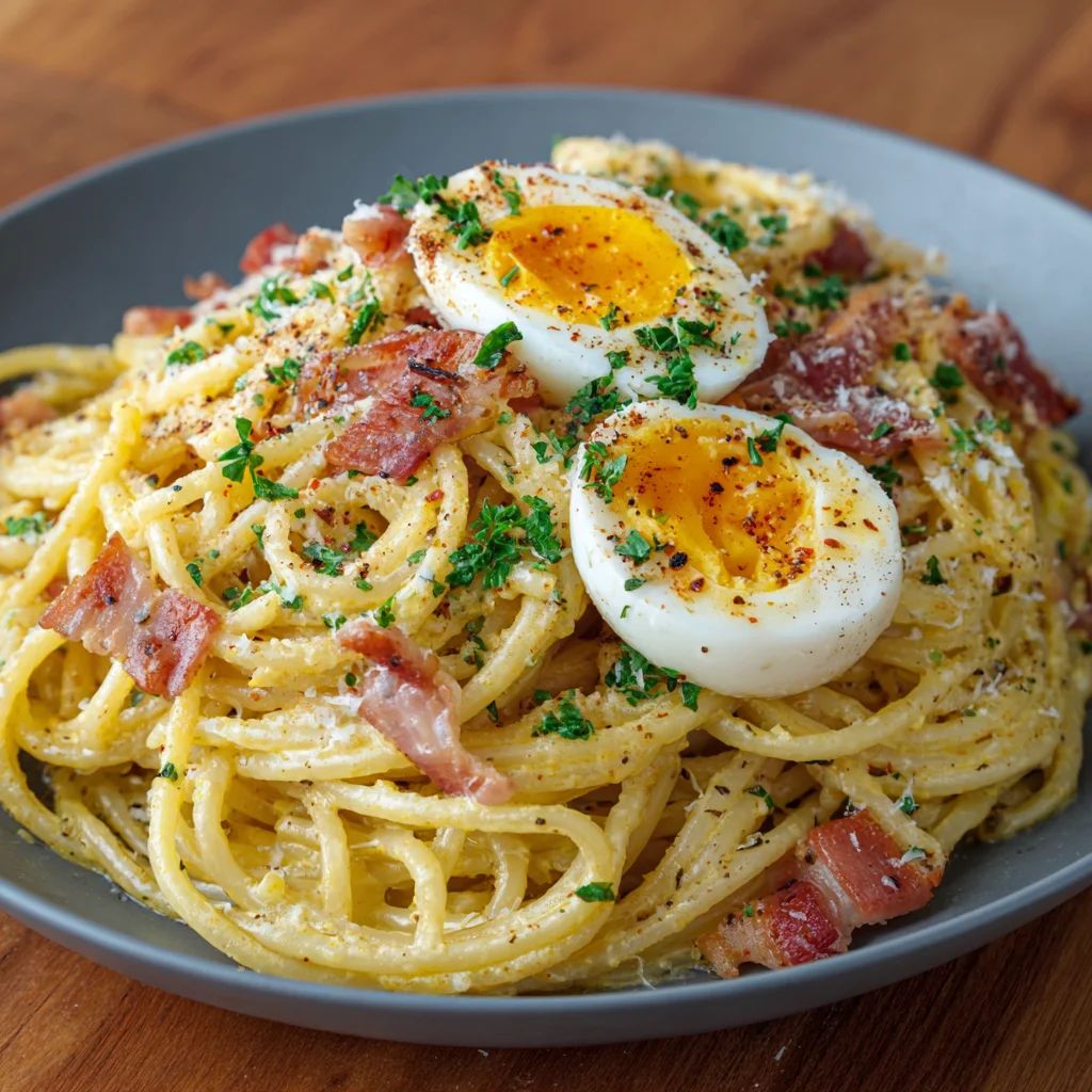 ፓስታ በእንቁላል (Pasta with egg)
