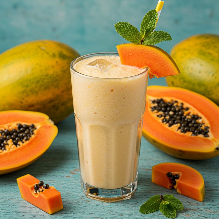 ፓፓያ ሼክ (Papaya shake)