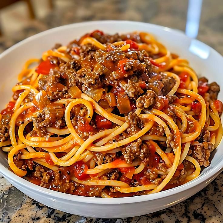 ፓስታ በሥጋ (Pasta with meat)
